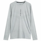 Nike Stride Long Sleeve T-Shirt in Smoke Grey