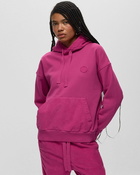 Autry Action Shoes Wmns Hoodie Velvet Pink - Womens - Hoodies