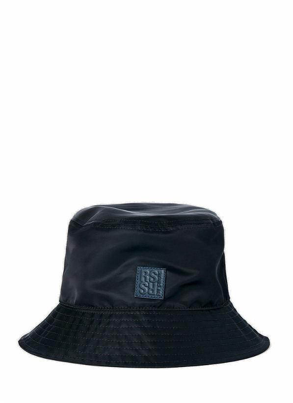 Photo: Raf Simons - Logo Patch Bucket Hat in Black