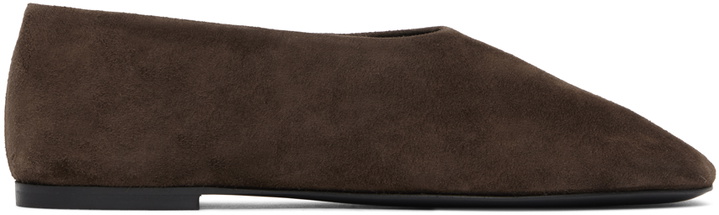 Photo: Proenza Schouler Brown Glove Slippers