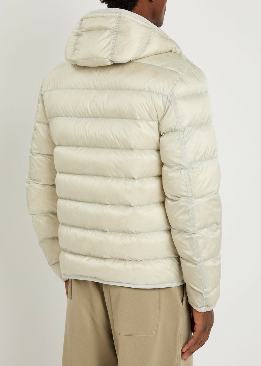 Ten C Padded Nylon Jacket Beige