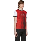 Paco Rabanne Red and White Peter Saville Edition Male Tales T-Shirt