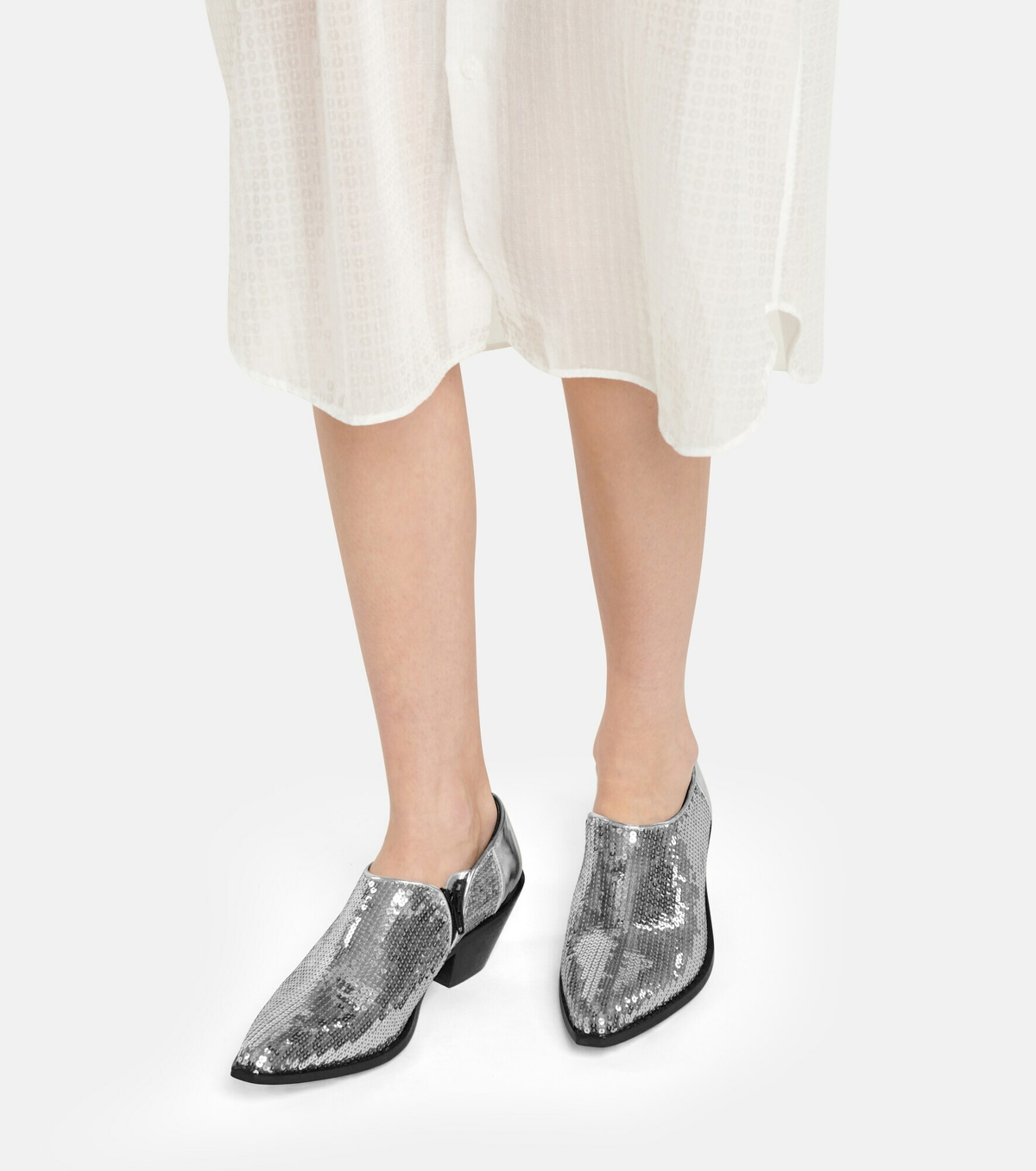 Junya Watanabe - Sequined ankle boots