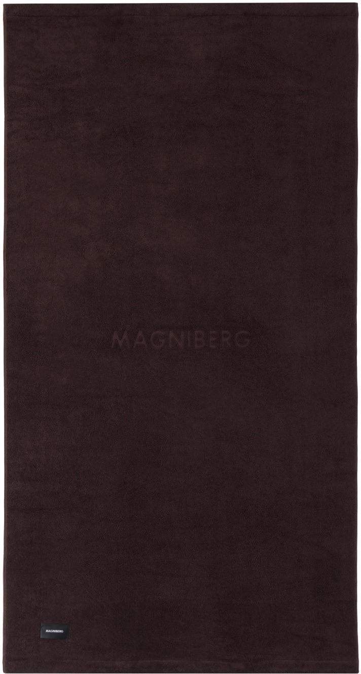 MAGNIBERG Burgundy Gelato Bath Sheet
