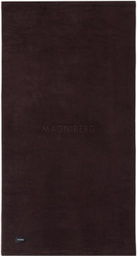 MAGNIBERG Burgundy Gelato Bath Sheet