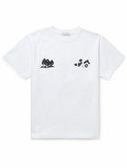 GENERAL ADMISSION - Printed Cotton-Jersey T-Shirt - White