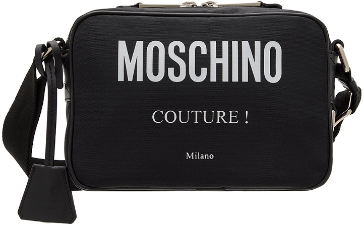 Photo: Moschino Black Couture Messenger Bag