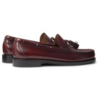 G.H. Bass & Co. - Weejun Heritage Larson Moc Leather Tasselled Loafers - Burgundy