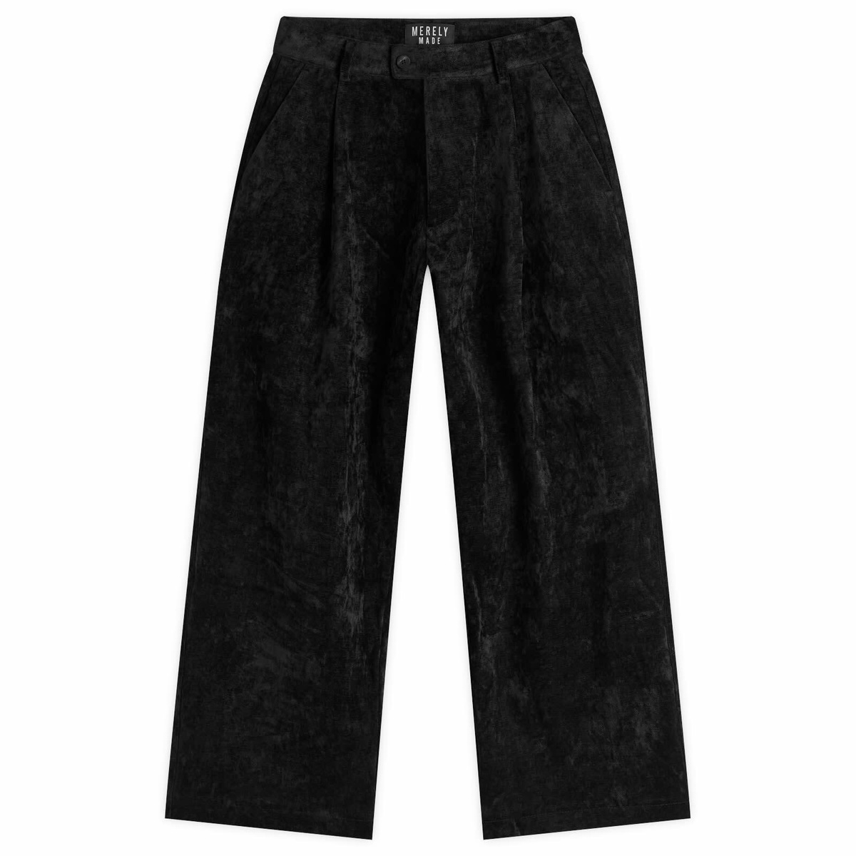 Merely Made Men's Premium Wide Safari Trousers in Royal Black