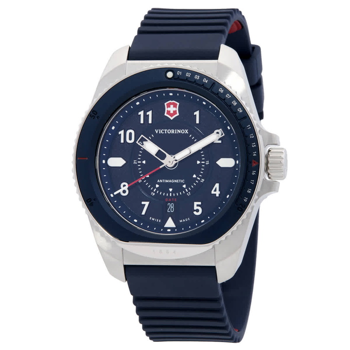 Photo: Victorinox Journey 1884 Quartz Blue Dial Mens Watch 241975