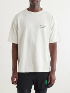 DISTRICT VISION - California Printed Cotton-Jersey T-Shirt - Neutrals