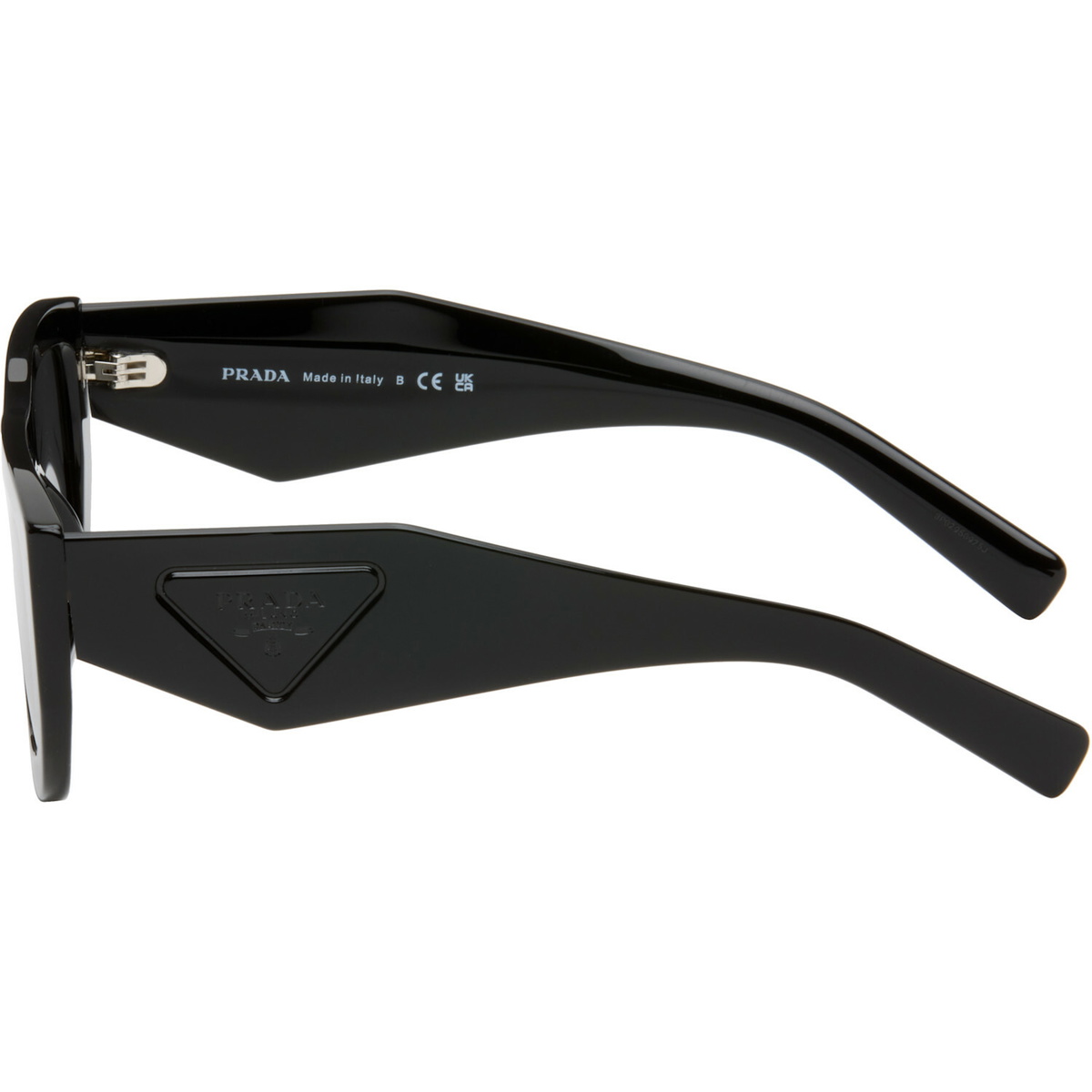 Prada Eyewear Black Square Sunglasses