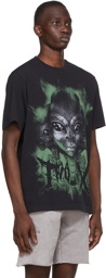 Han Kjobenhavn Black Alien Artwork T-Shirt