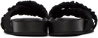 Staud Black Michel Sandals