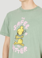 The Safer the Better T-Shirt in Green