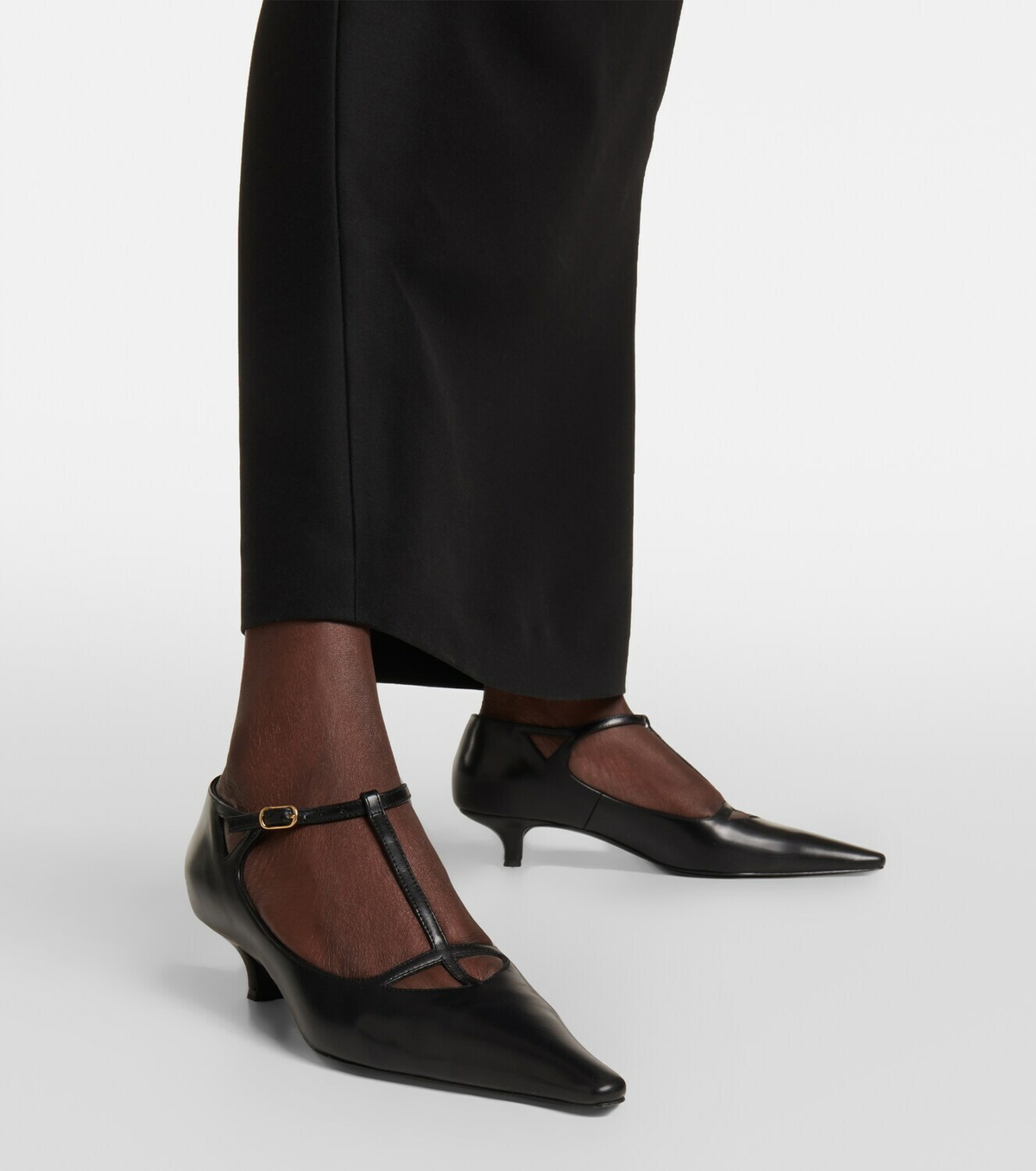 The Row Cyd leather pumps The Row