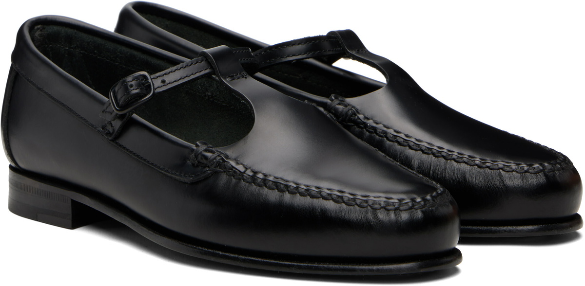 HEREU Black Alcala Loafers