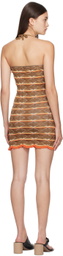 Gimaguas Brown Été Minidress