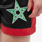 Daily Paper Men's Paithon Shorts in Black/Samba Red