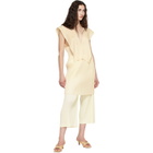 PLEATS PLEASE ISSEY MIYAKE Beige Lucid Pleats Top