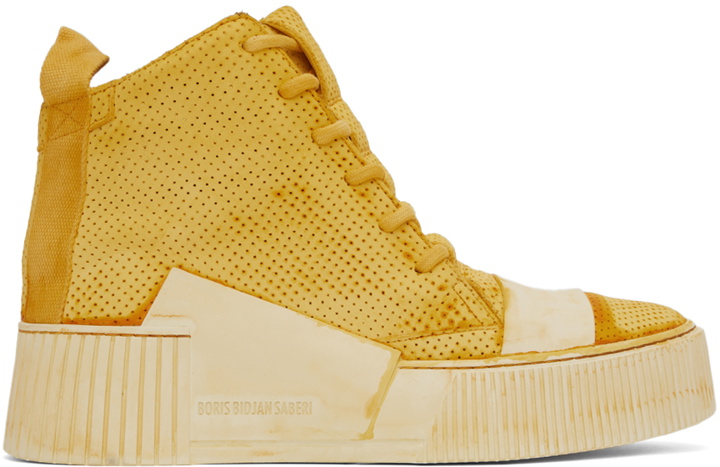 Photo: Boris Bidjan Saberi Yellow Bamba 1.1 Sneakers