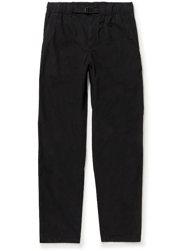 Photo: A.P.C. - Youri Straight-Leg Belted Cotton Trousers - Black