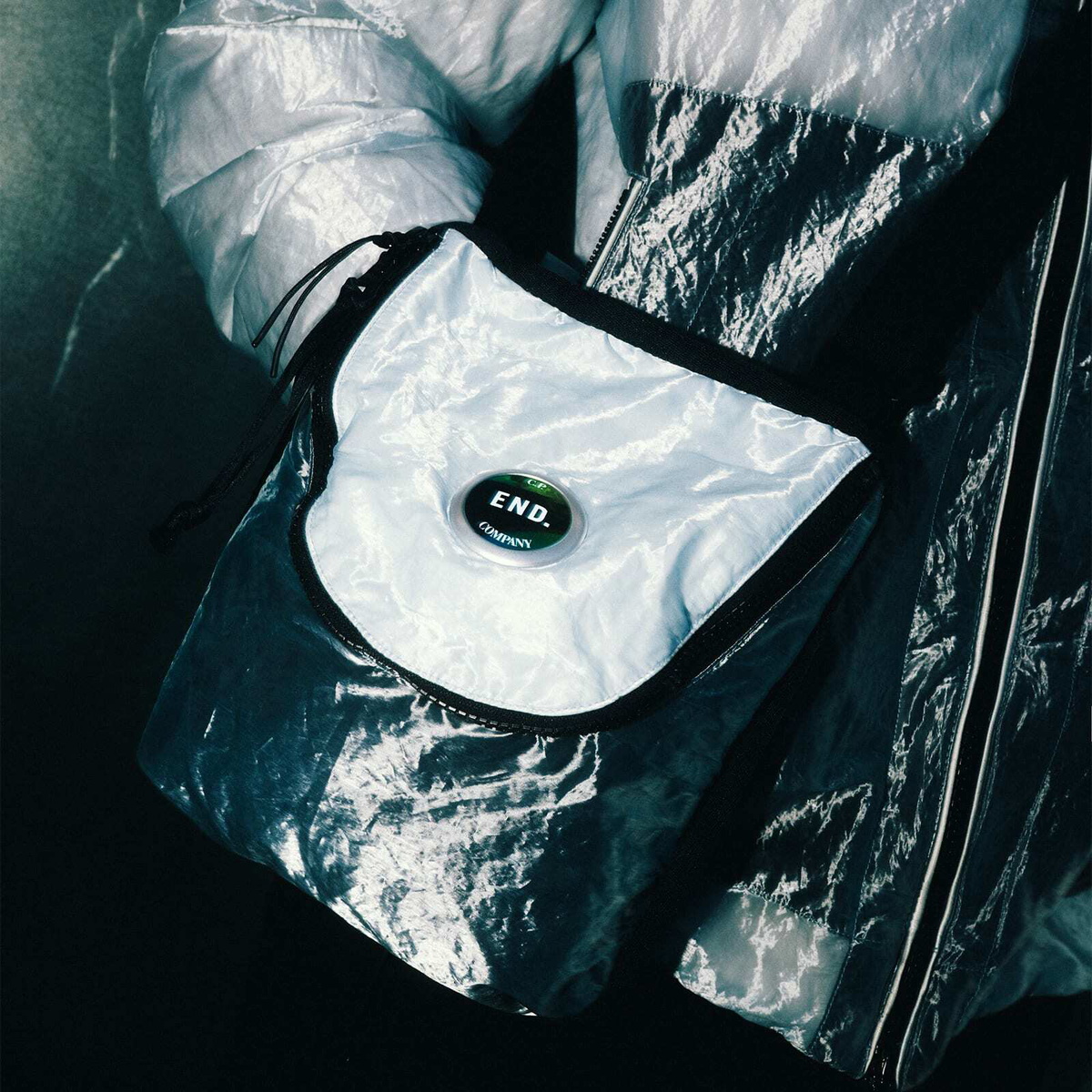 END. x C.P. Company Kan-D Bag in Ice Melt 
