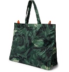 Alexander McQueen - Camouflage-Print Shell Tote Bag - Men - Green
