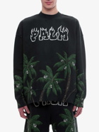 Palm Angels Sweatshirt Black   Mens