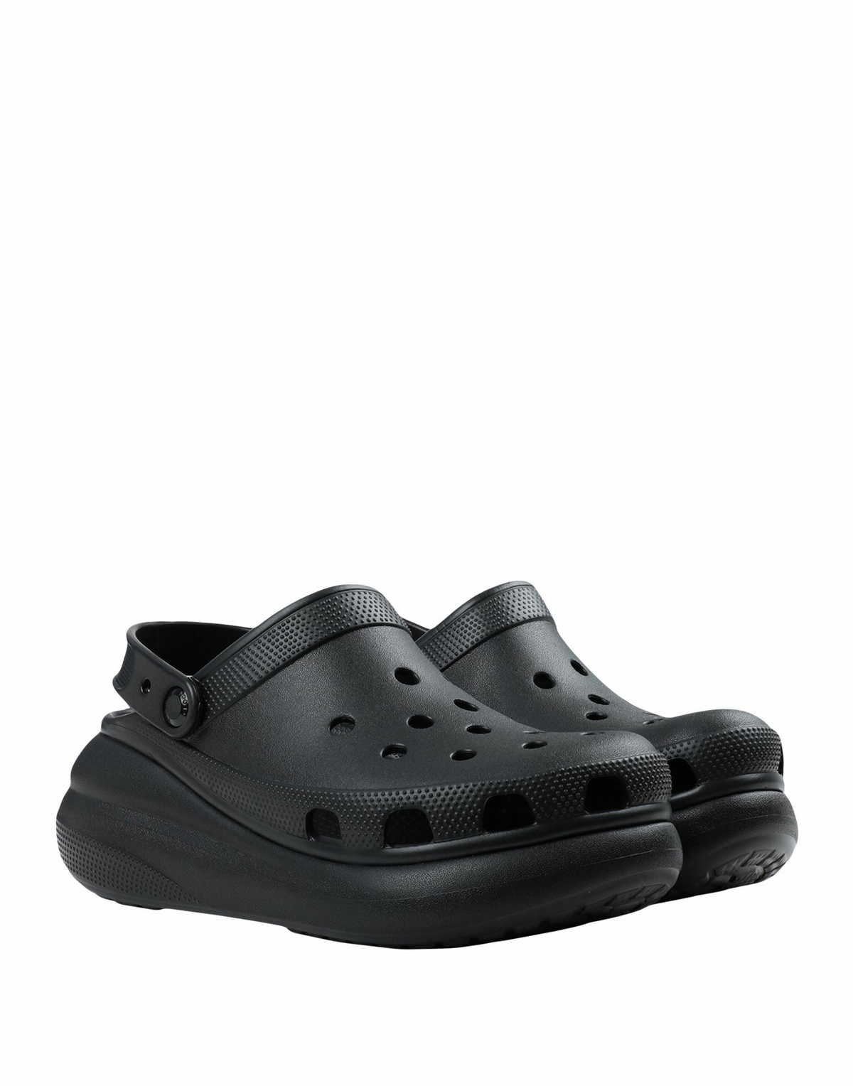 Crocs Classic Crush Clog Womens Mules & Clogs in Black