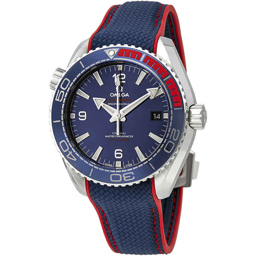 Omega Speciality Olympic Games Pyeongchang 2018 Pepsi Bezel Mens Watch 522.32.44.21.03.001