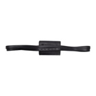 Isabel Benenato Black Small Leather Belt Pouch