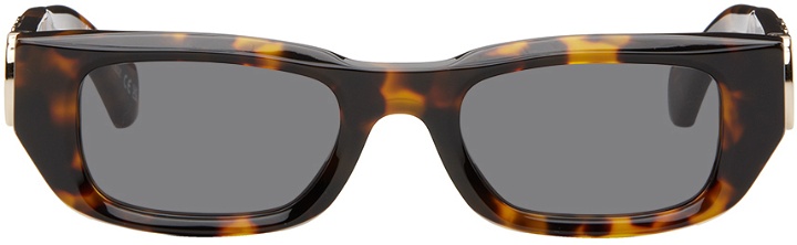 Photo: Off-White Brown Fillmore Sunglasses