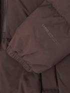 Laminar - Quilted Shell Down Hooded Jacket - Brown