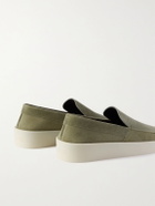 Fear of God - Reverse Suede Loafers - Green