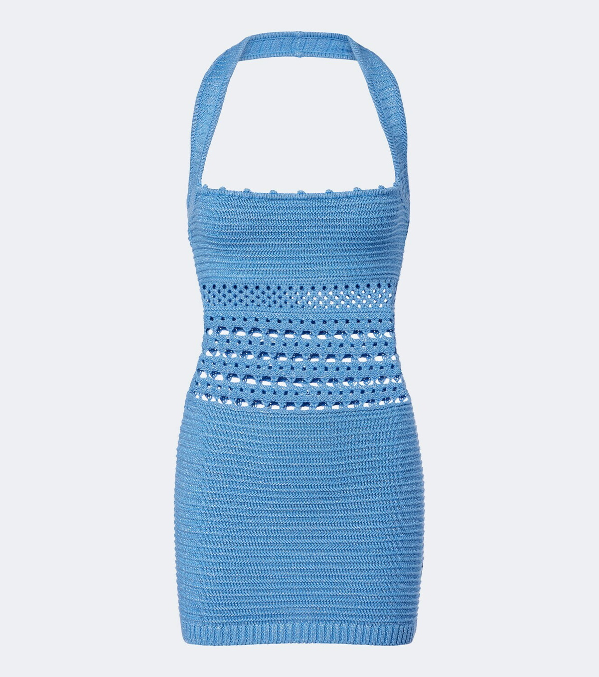 Retrofête Ronni cotton-blend crochet minidress