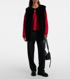 Roger Vivier Viv' Rangers suede lace-up boots
