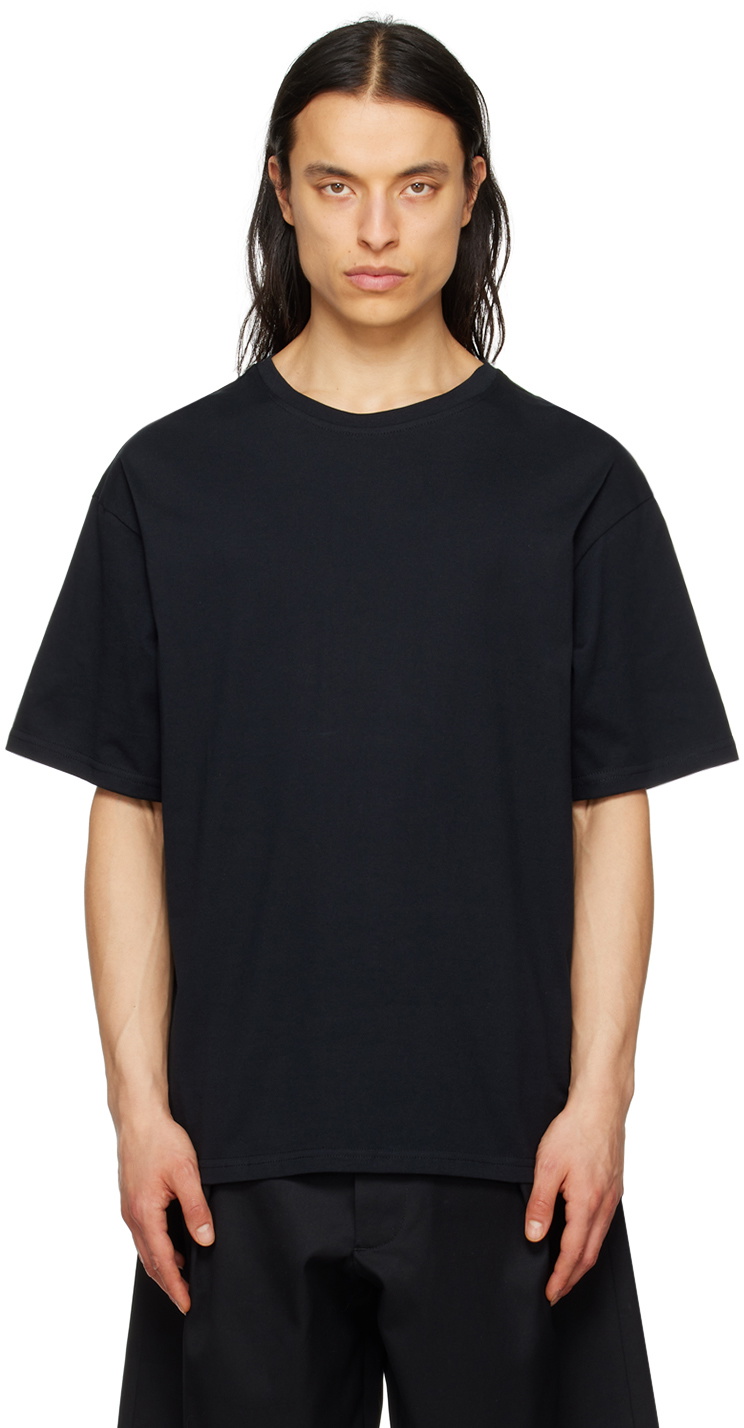 Lownn Black Crewneck T-Shirt