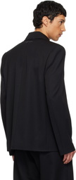 MM6 Maison Margiela Black Sports Jacket