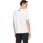 Moncler White Matt Black Logo T-Shirt