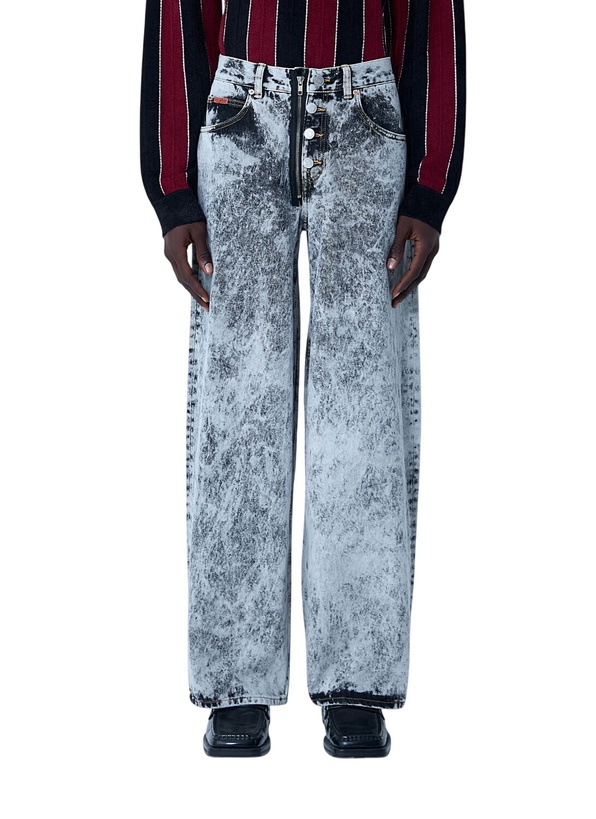 Photo: Martine Rose Coated Denim Jeans