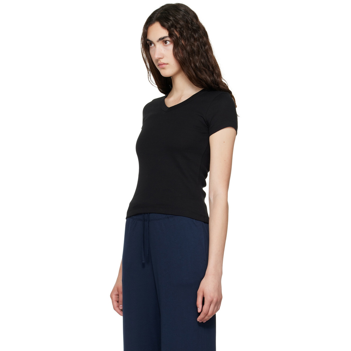 FLORE FLORE Black Jill Baby T-shirt