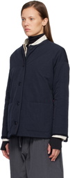 CASEY CASEY Navy Julia Reversible Jacket