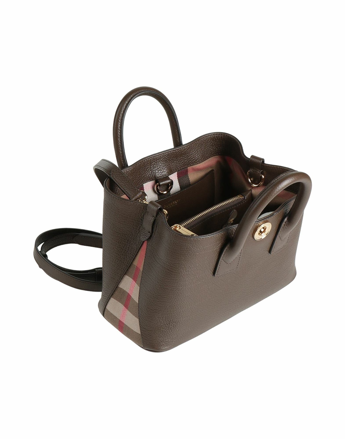Burberry Womens Handbag Chocolate in Brown