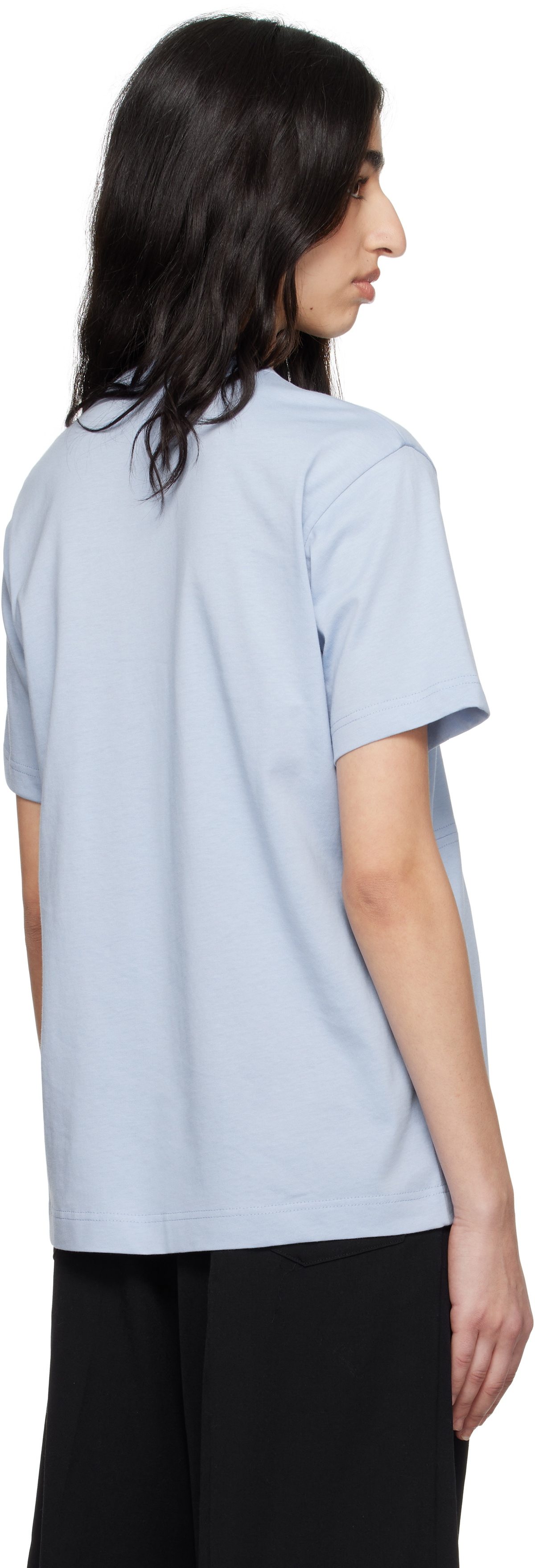 Comme des Garçons Shirt Blue Open Loop T-shirt