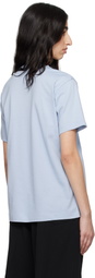 Comme des Garçons Shirt Blue Open Loop T-shirt