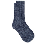 Birkenstock Women's Cotton Twist Socks in Navy