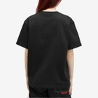 Pleasures Women's Calendar Heavyweight T-Shirt in Black