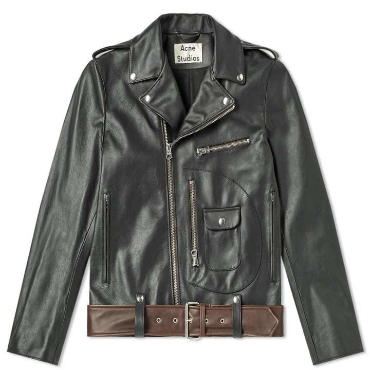 Photo: Acne Studios Ladd Washed Leather Jacket