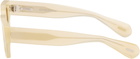 Jil Sander Off-White Oliver Peoples 'Edition 6' Rectangular Sunglasses